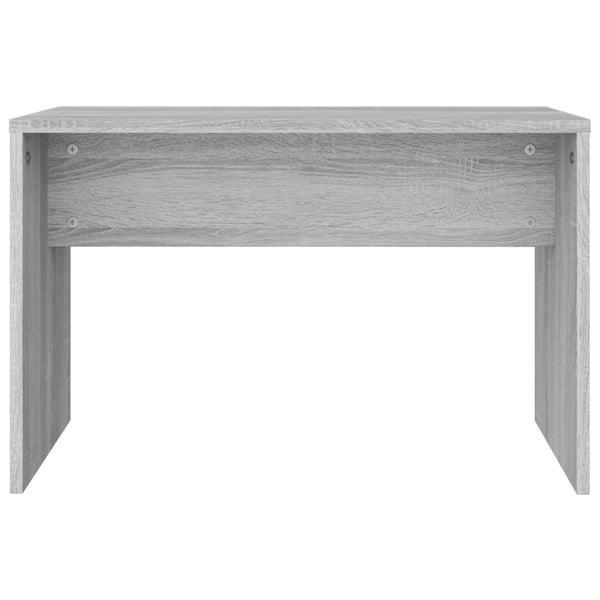 Grauer Schminkhocker Sonoma, 70 cm