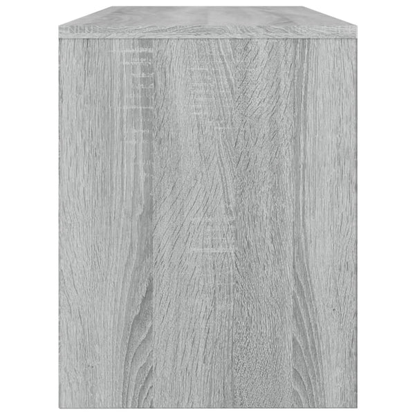 Grauer Schminkhocker Sonoma, 70 cm