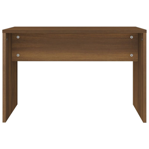 Schminkhocker Braun Eichen-Optik