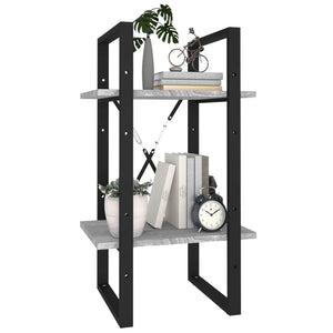 Bücherregal Grau Sonoma 40x30x70cm