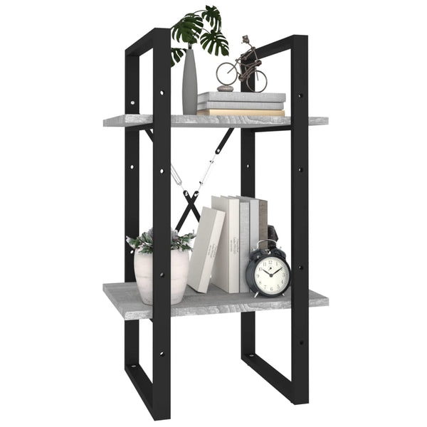 Bücherregal Grau Sonoma 40x30x70cm