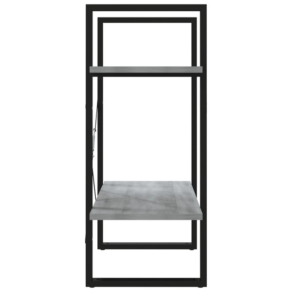 Bücherregal Grau Sonoma 60x30x70 cm