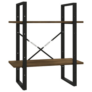 Bücherregal Braun Eichen-Optik 60x70 cm