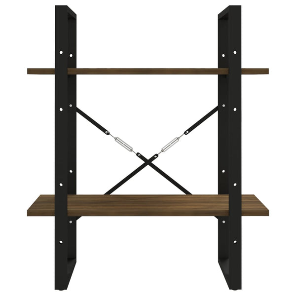 Bücherregal Braun Eichen-Optik 60x70 cm