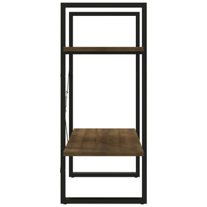 Bücherregal Braun Eichen-Optik 60x70 cm