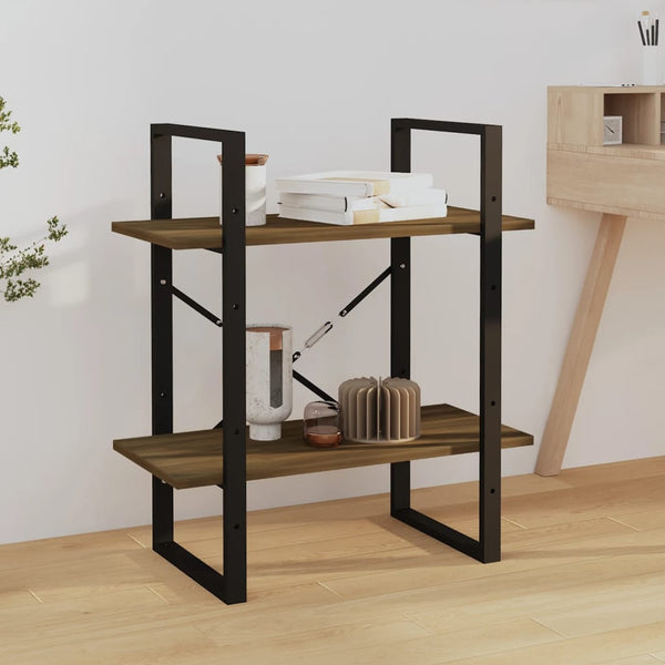 Bücherregal Braun Eichen-Optik 60x70 cm