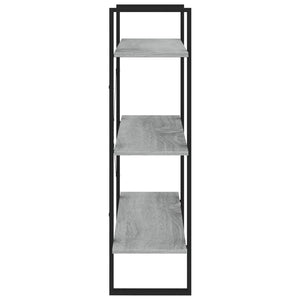 Bücherregal Grau Sonoma 80x30x105 cm