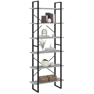 Hochschrank Grau Sonoma 80x30x210 cm