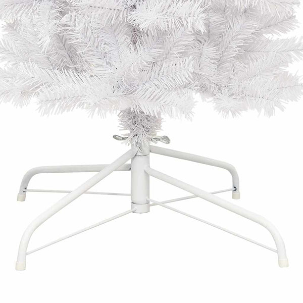 Weiße Weihnachtsgirlande 240 cm
