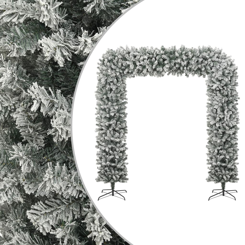 Beschneite Weihnachtsgirlande 240 cm