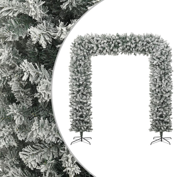 Beschneite Weihnachtsgirlande 240 cm