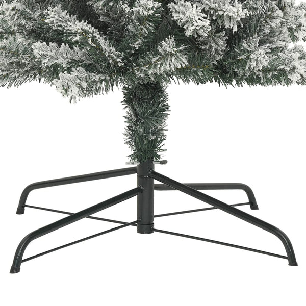 Beschneite Weihnachtsgirlande 240 cm