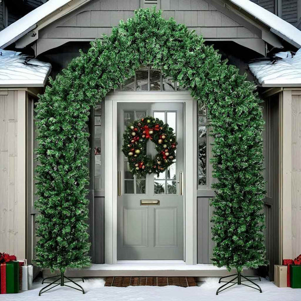 Grüne Weihnachtsgirlande 270 cm