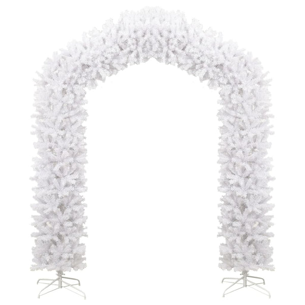 Weiße Weihnachtsgirlande 270 cm