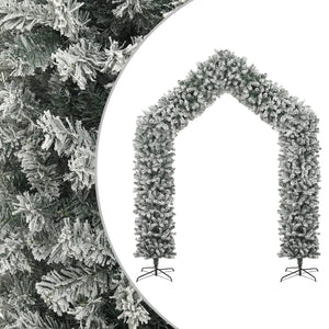 Beschneite Weihnachtsgirlande 270 cm