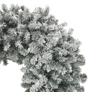 Beschneite Weihnachtsgirlande 270 cm
