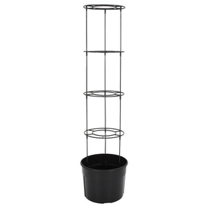 Tomatentopf Anthrazit Ø39x150 cm Polypropylen