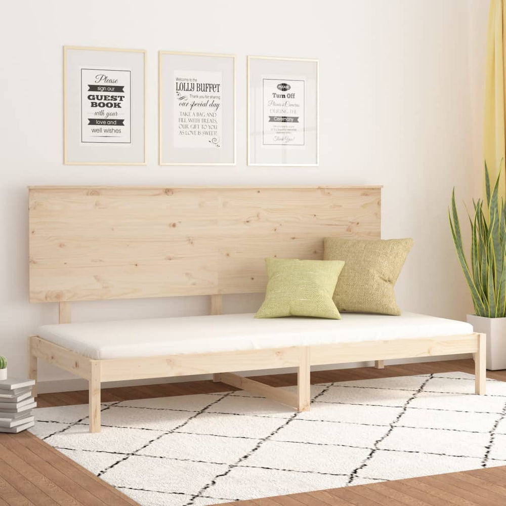 vidaXL Lit de repos sans matelas 90x200 cm Bois de pin massif