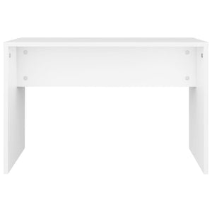 Schminktisch-Set Weiß 96x40x142 cm