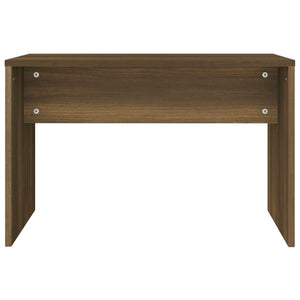 Schminktisch-Set Braun Eichen-Optik 96x40x142 cm