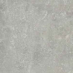 Waschbeckenschrank mit Einbaubecken Betongrau Holzwerkstoff