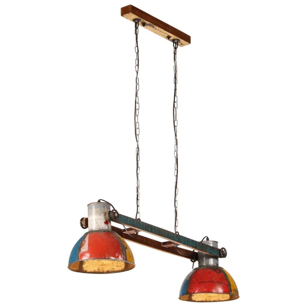 Industrie Hängelampe Mehrfarbig 111 cm