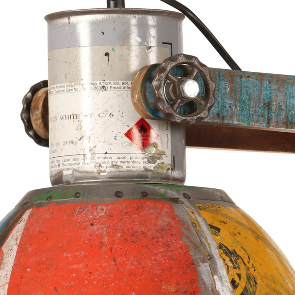 Industrie Hängelampe Mehrfarbig 111 cm