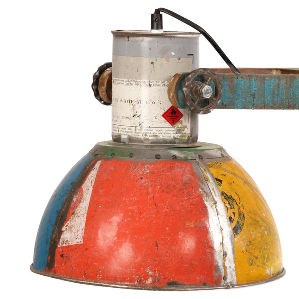 Industrie Hängelampe Mehrfarbig 111 cm