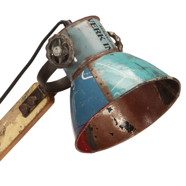 Industrie Schreibtischlampe Mehrfarbig E27