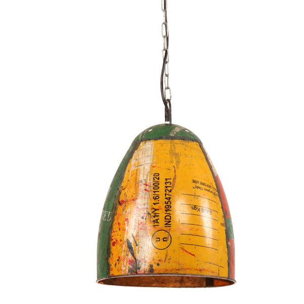 Industrie Hängelampe Mehrfarbig 32cm E27