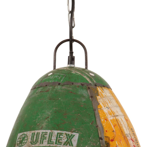 Industrie Hängelampe Mehrfarbig 32cm E27
