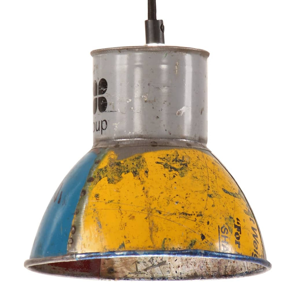 Industrie Hängelampe Mehrfarbig 17cm E27