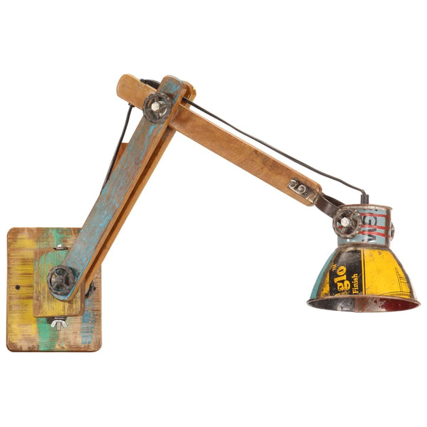 Industrie Wandleuchte Mehrfarbig E27