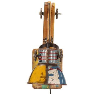 Industrie Wandleuchte Mehrfarbig E27