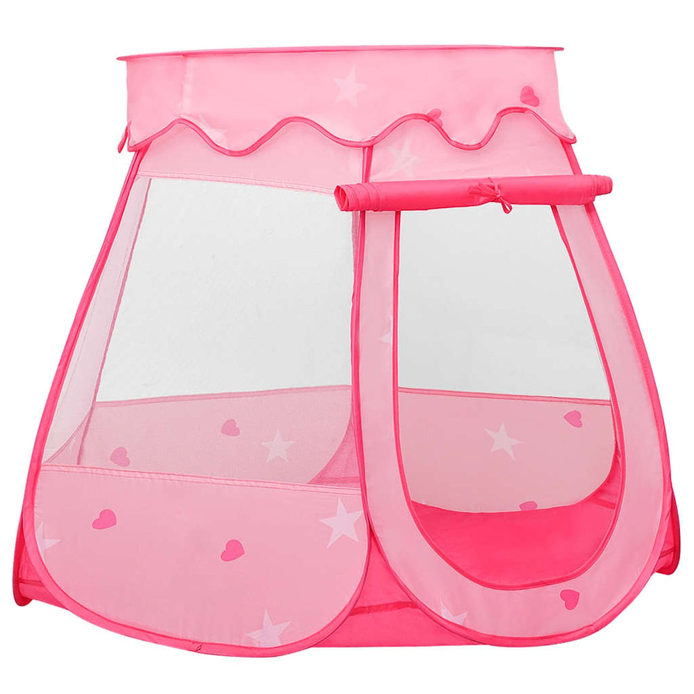 Rosa Kinder Spielzelt 102x102x82 cm