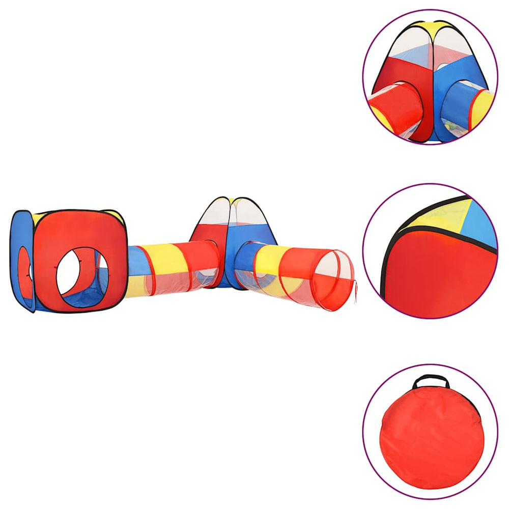 vidaXL Tente de jeu pour enfants multicolore 190x264x90 cm