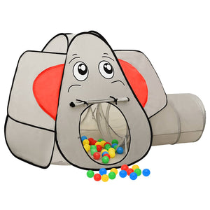 Elefant Spielzelt Grau 174x86x101 cm