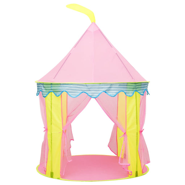 Rosa Spielzelt für Kinder - Schloss Design