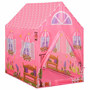 Rosa Kinder Spielzelt 69x94x104 cm