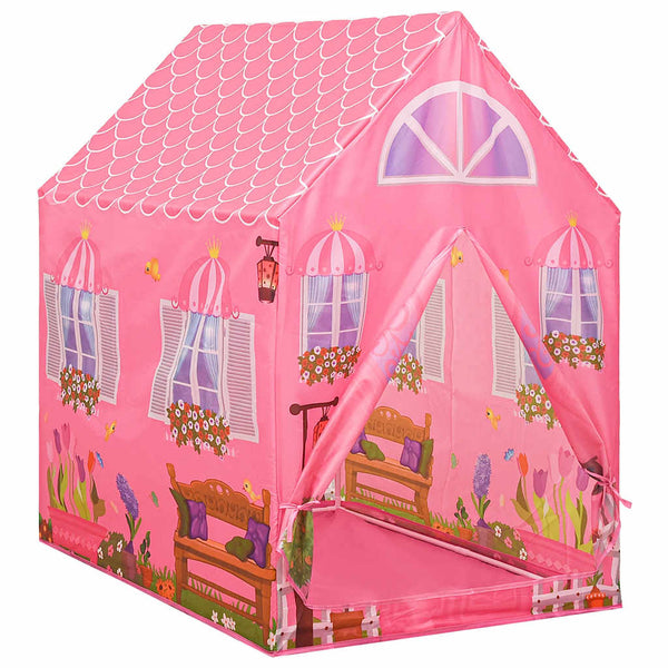 Rosa Kinder Spielzelt 69x94x104 cm