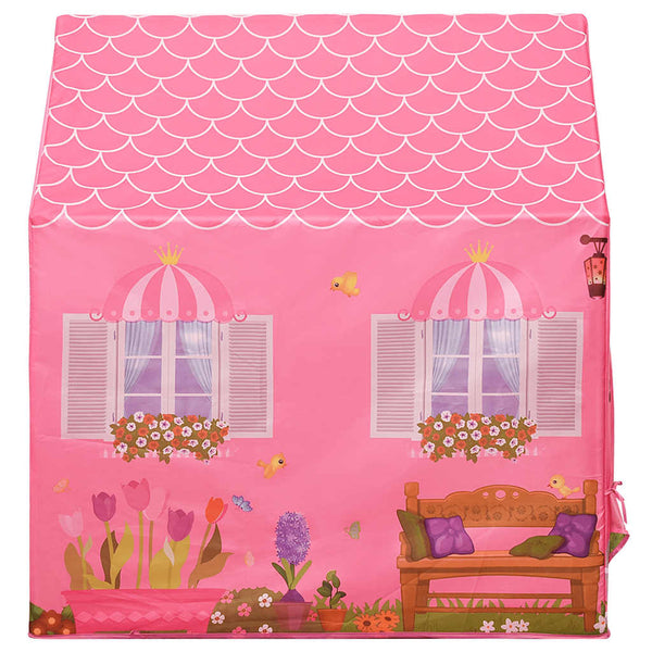 Rosa Kinder Spielzelt 69x94x104 cm