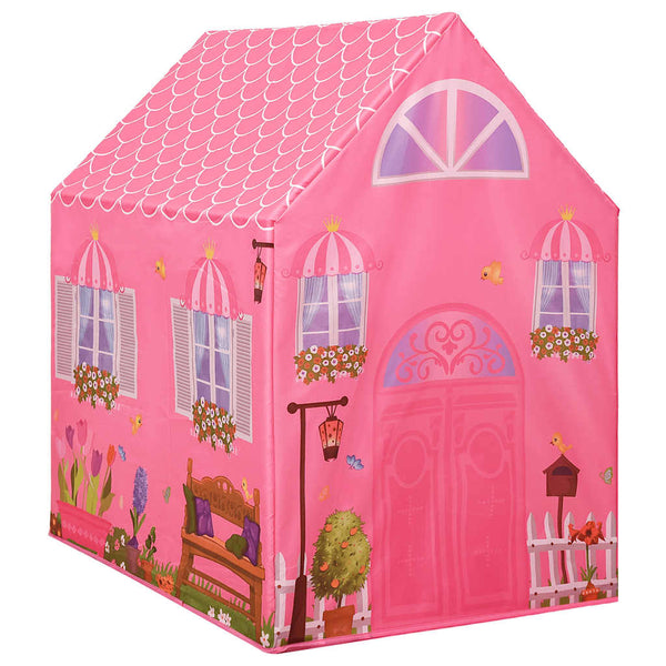 Rosa Kinder Spielzelt 69x94x104 cm