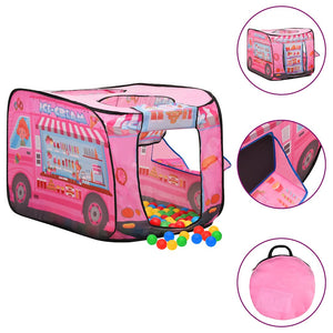 Kinder Spielzelt - Rosa 70x112x70 cm