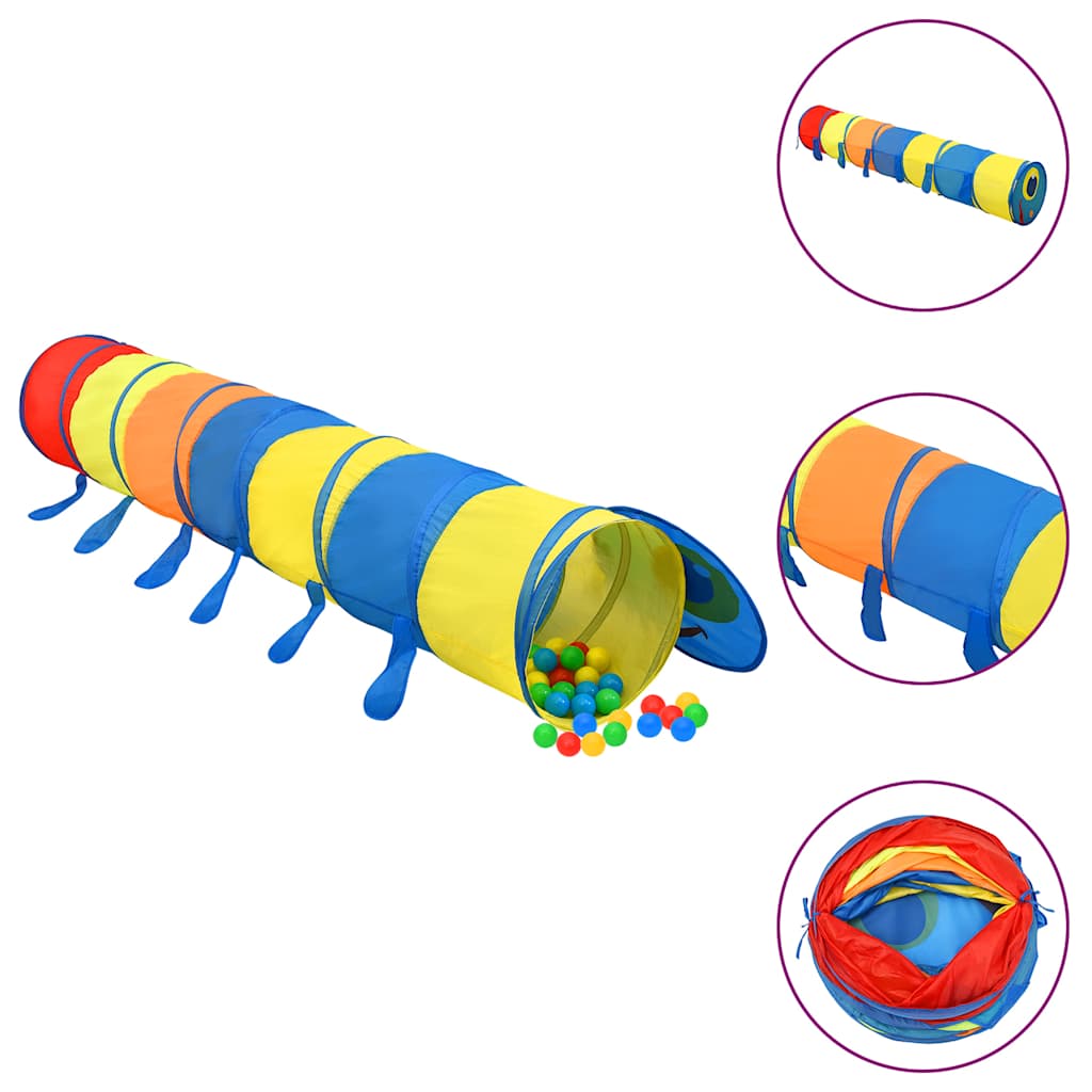 Kinder Spieltunnel Mehrfarbig 245cm