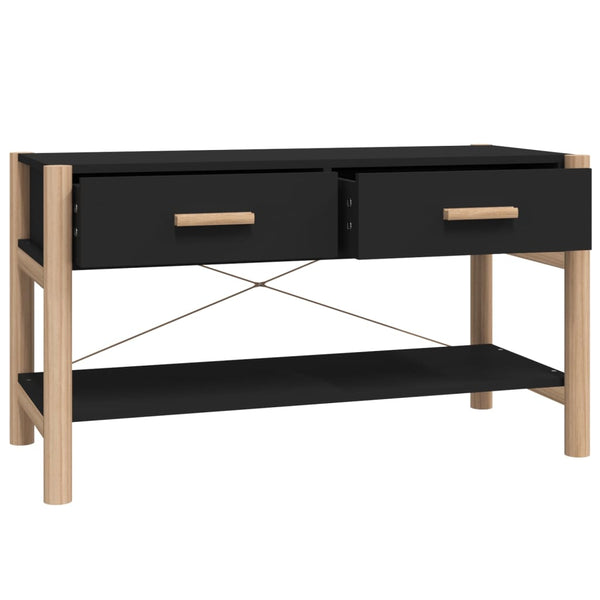 Schwarzer TV-Schrank 82 cm