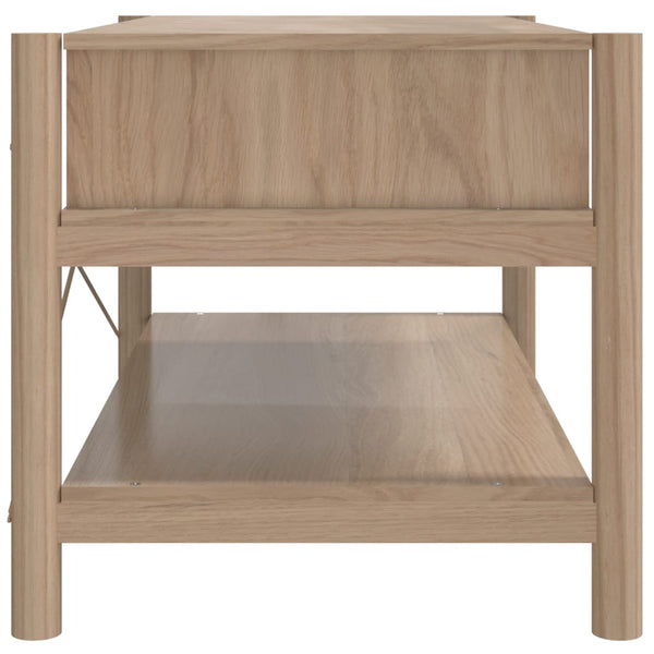 vidaXL Table basse 82x48x45 cm Bois d'ingénierie