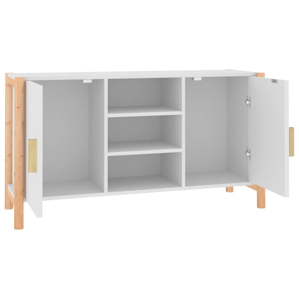 Sideboard Weiß 107 cm Holzwerkstoff