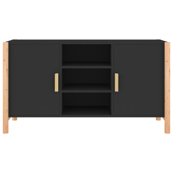 Schwarzes Sideboard 107 cm