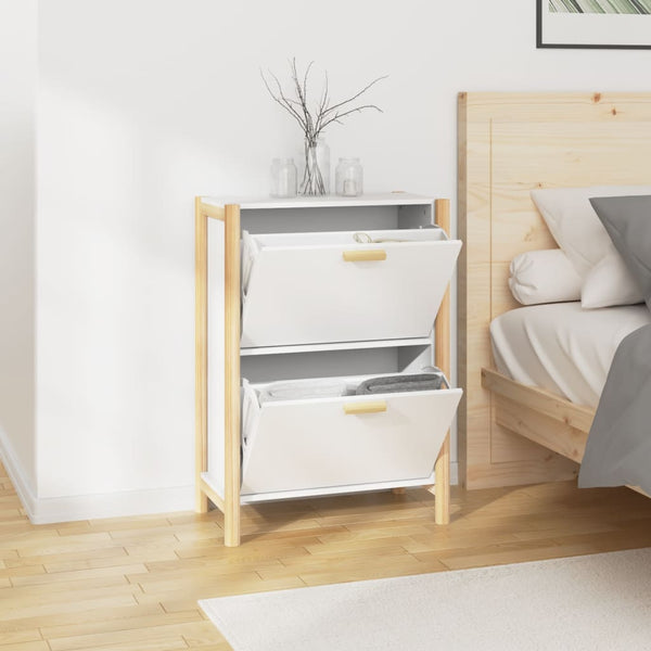 Weißer Schuhschrank 57,5x80 cm