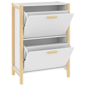 Weißer Schuhschrank 57,5x80 cm